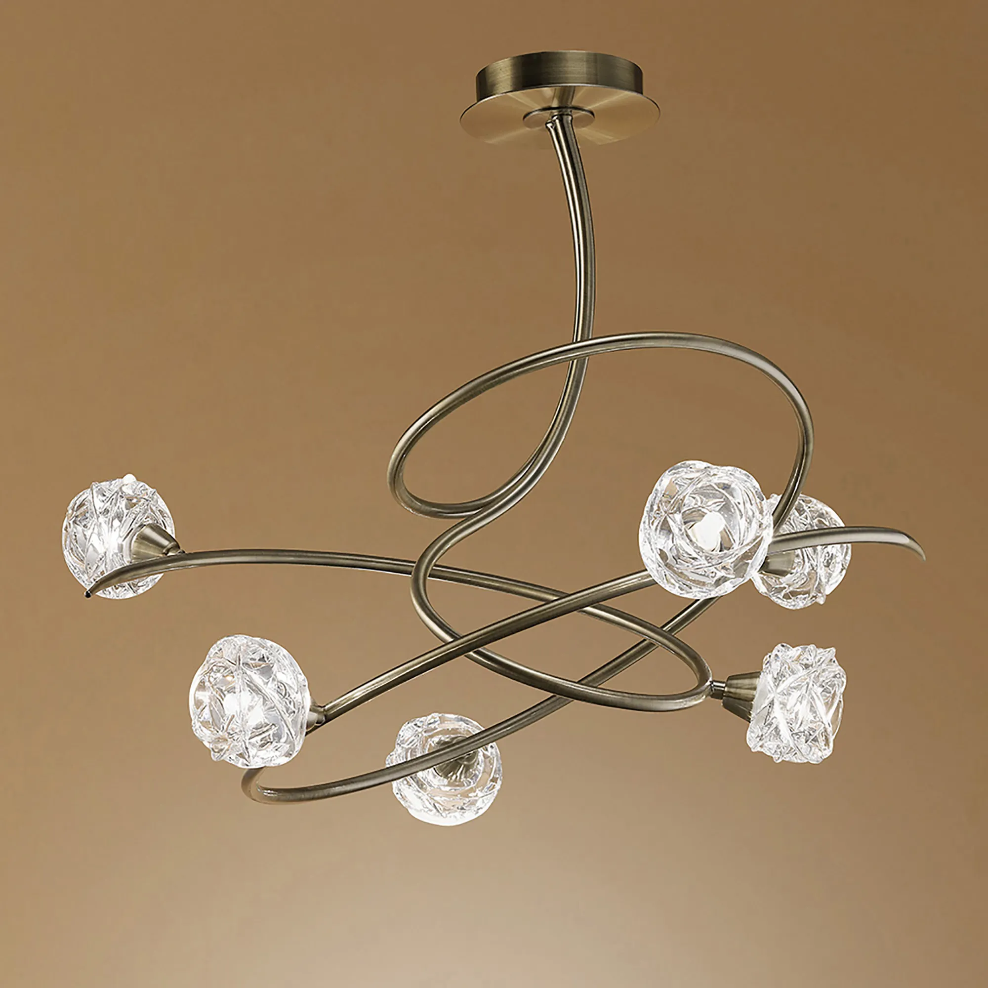 Maremagnum Antique Brass Ceiling Lights Mantra Multi Arm Fittings Maremagnum Antique Brass Ceiling Lights Mantra Multi Arm Fittings